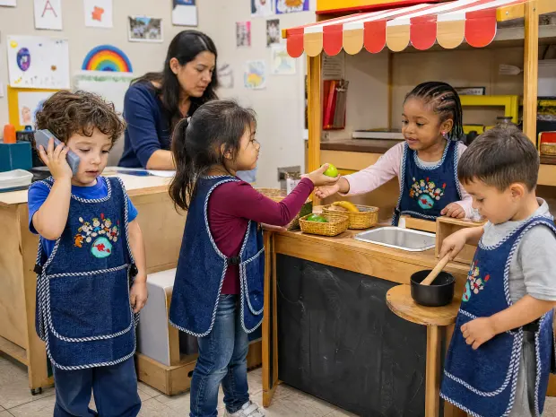 Pretend play at TSIP